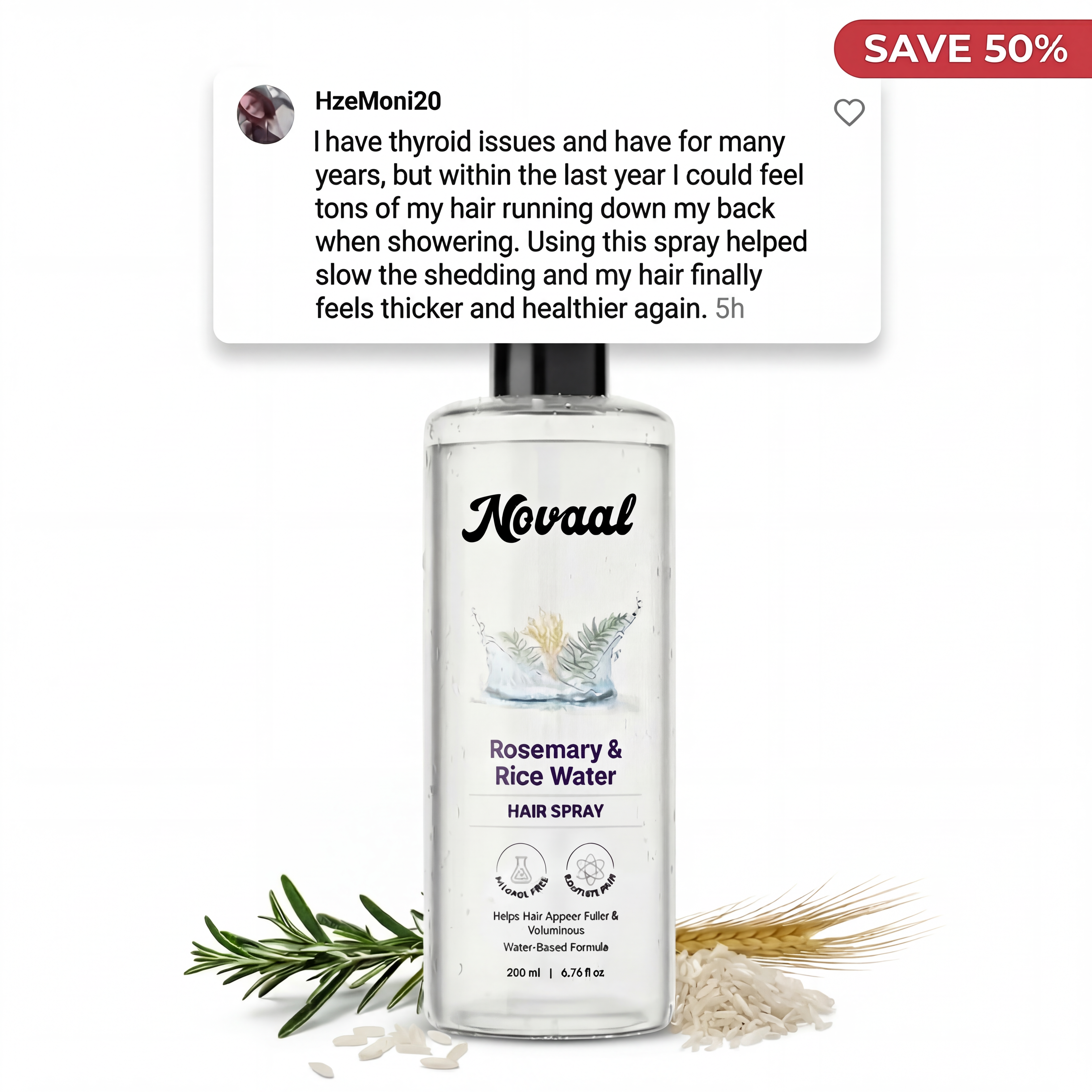 Novaal™ Hair Growth Spray